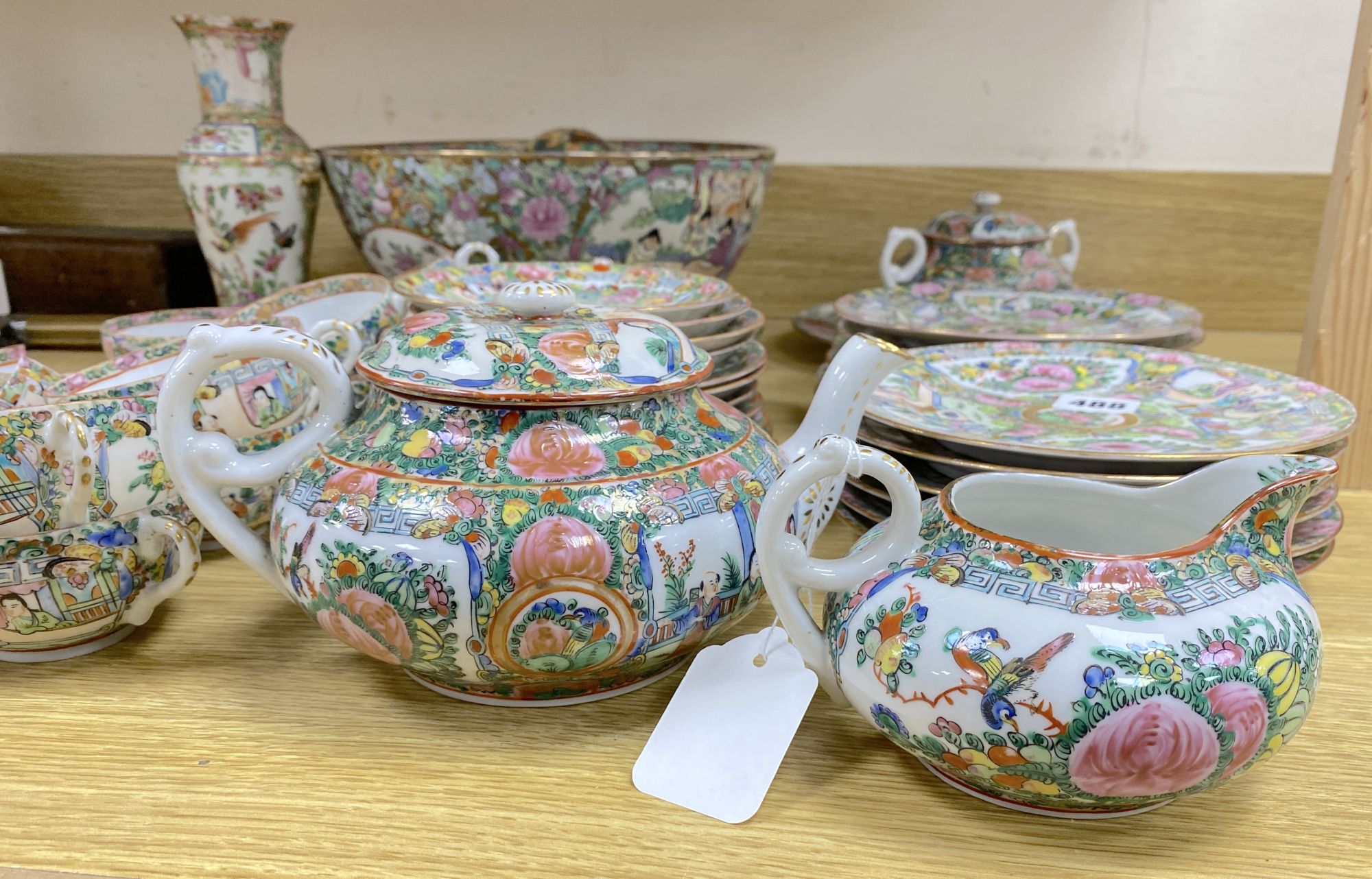 A quantity of Chinese famille rose porcelain